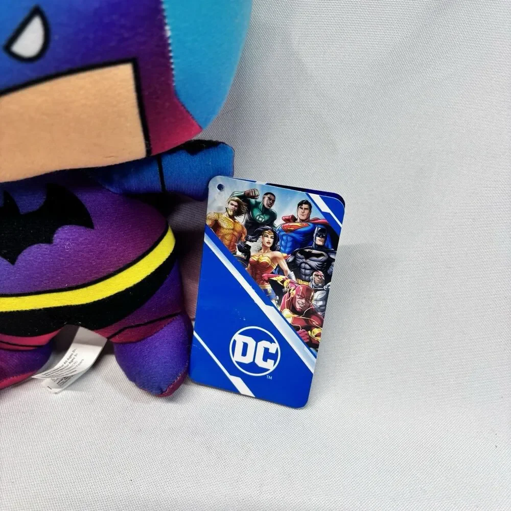 DC Comics Batman Chibi Plush Rainbow Gradient Toy Factory 8.5